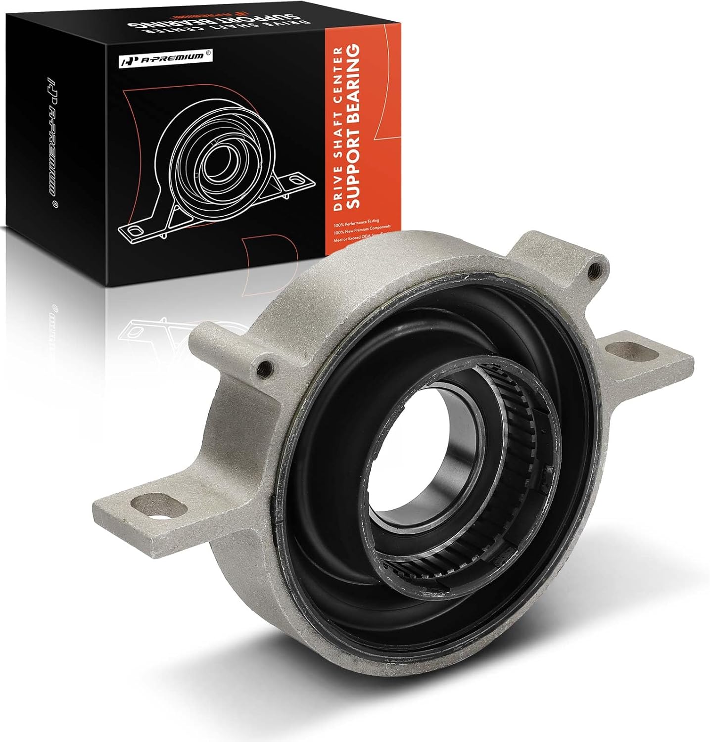 A-Premium Center Mount Drive Shaft Center Support Bearing Compatible with BMW 535d, 535i 550i GT xDrive 650i Gran Coupe 650i 740Ld 740Li 750i 750Li xDrive ActiveHybrid 5 7 Alpina B7 B7L xDrive