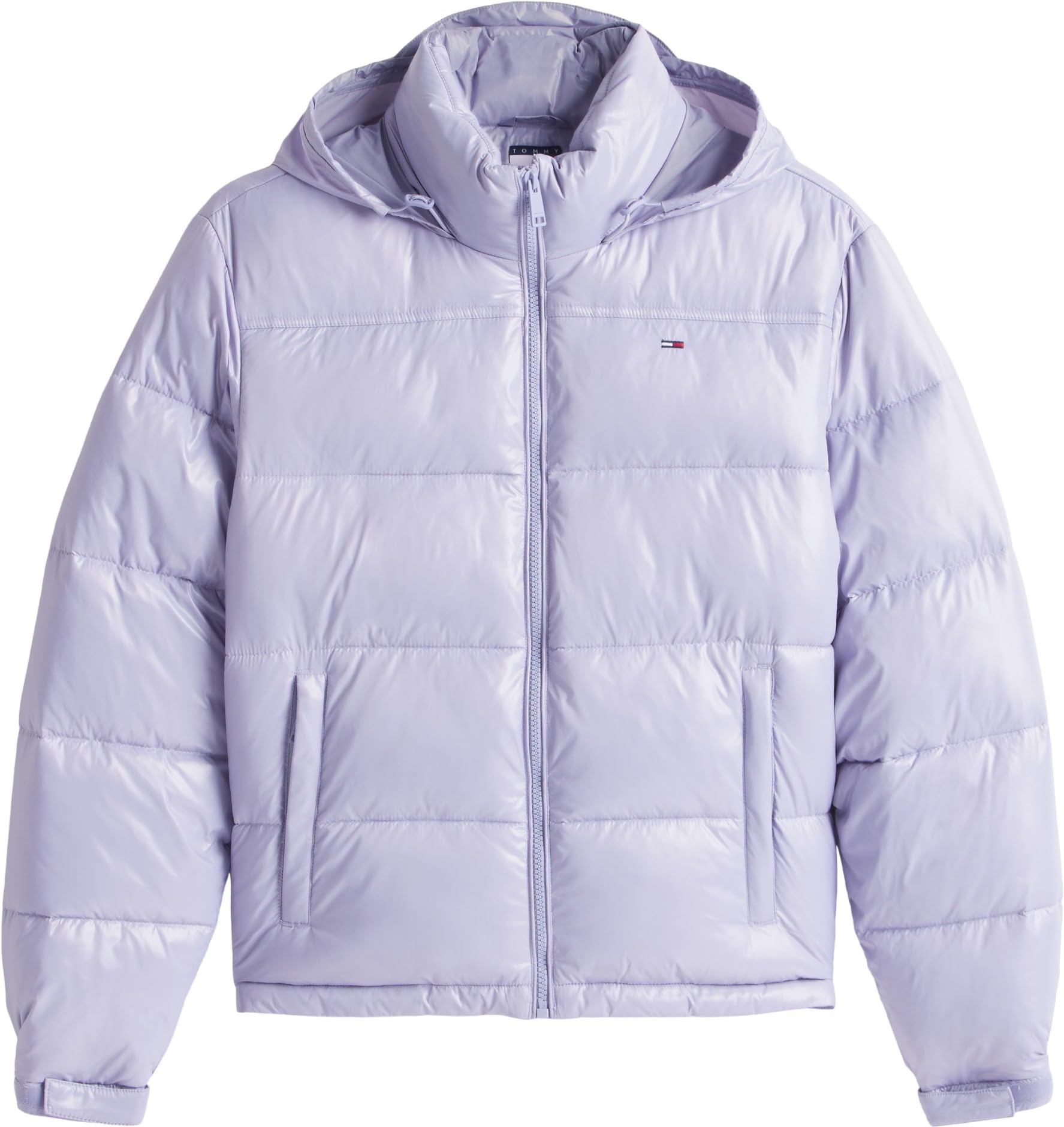 Tommy Jeans Damen Tjw Pckbl Hd Ess Pffr Shiny Ext Dw0dw22039 Puffer Jacket (1er Pack)