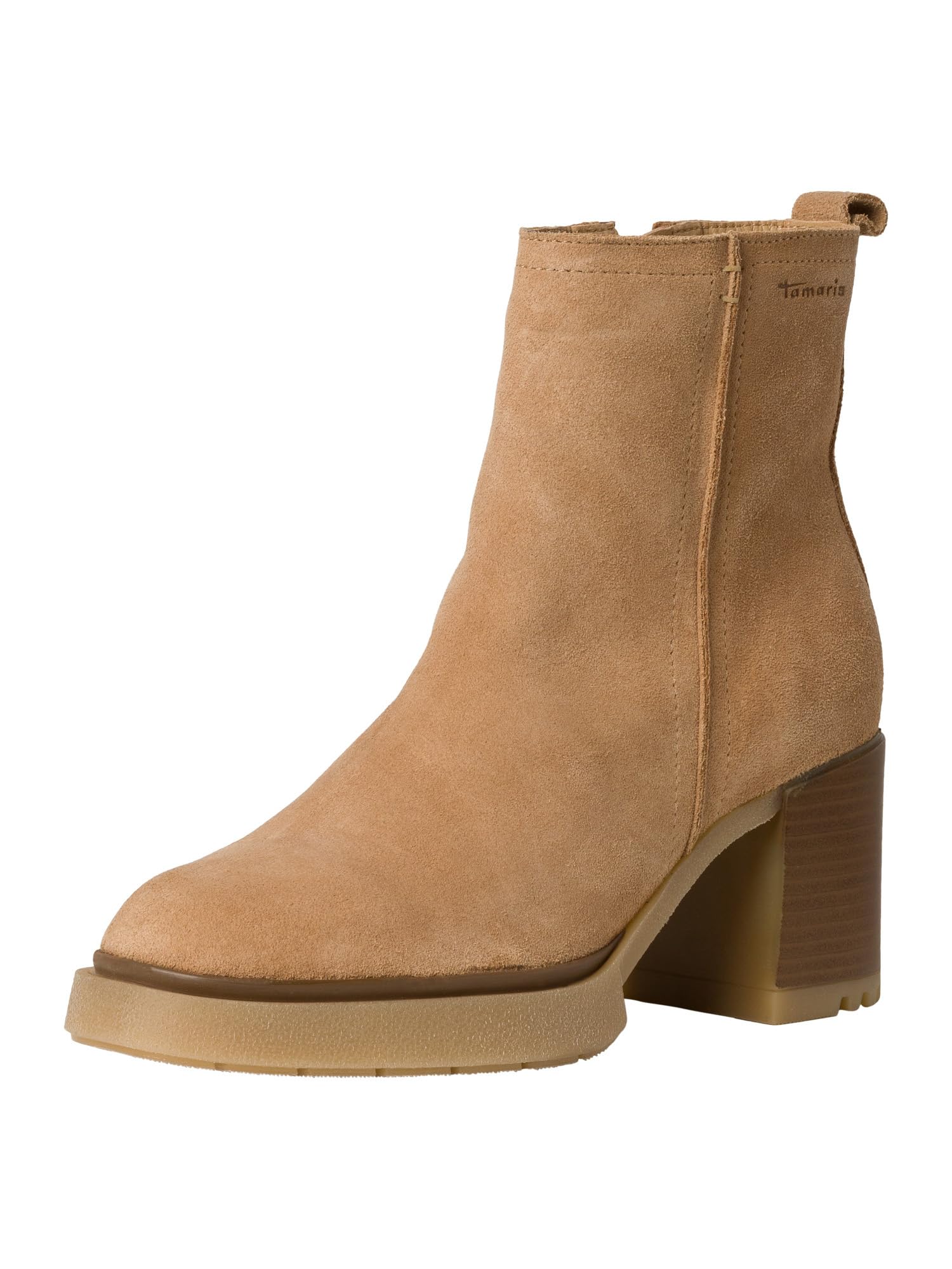 Tamaris Damen 1-1-25803-41, Ankle Boot, CAMEL,