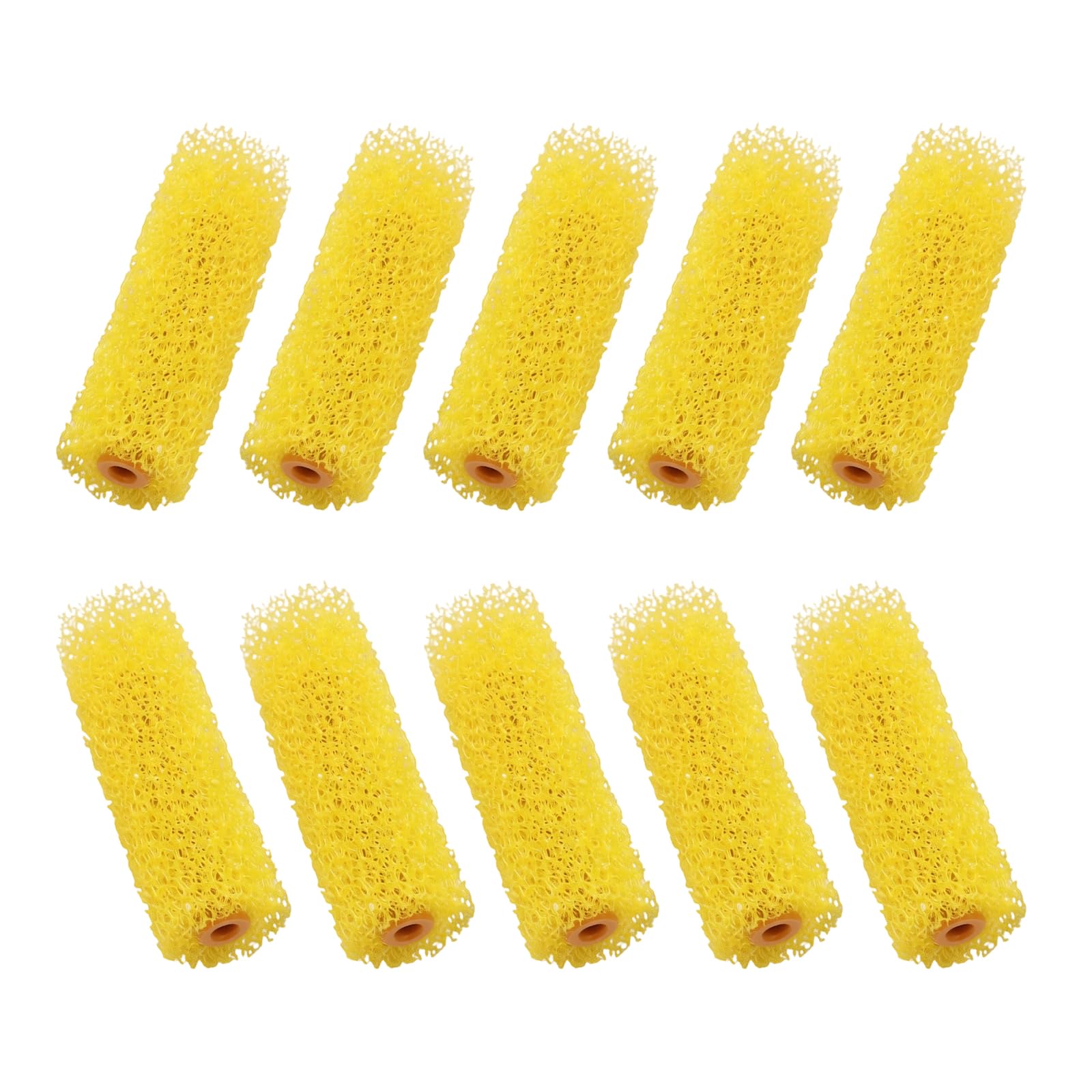Sponge Cleaning Rollers Ergonomic 4inch Roller Brush Foam Paint Roller for Tiles Glass Surfaces Maintenance Foam