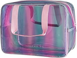 Bolsa de maquillaje impermeable, 11.81 x 5.12...