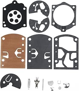 Sparefixd Kit De Réparation De Carburateur Pour Tronçonneuse Jonsered