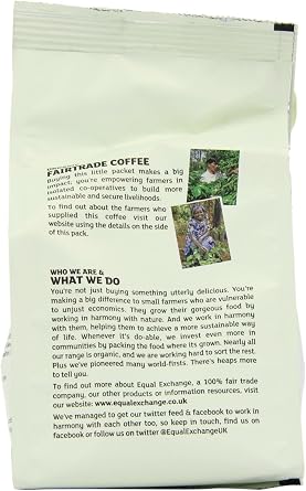 (4 PACK) - Equal Exchange - Org Decaf Ground Coffee | 227g | 4 PACK BUNDLE