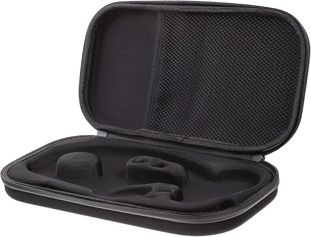 Hemoton Stethoscope Case Large Stethoscope Carrying Case with ID Slot Includes Mesh Pocket for Nurse Accessories (Black)