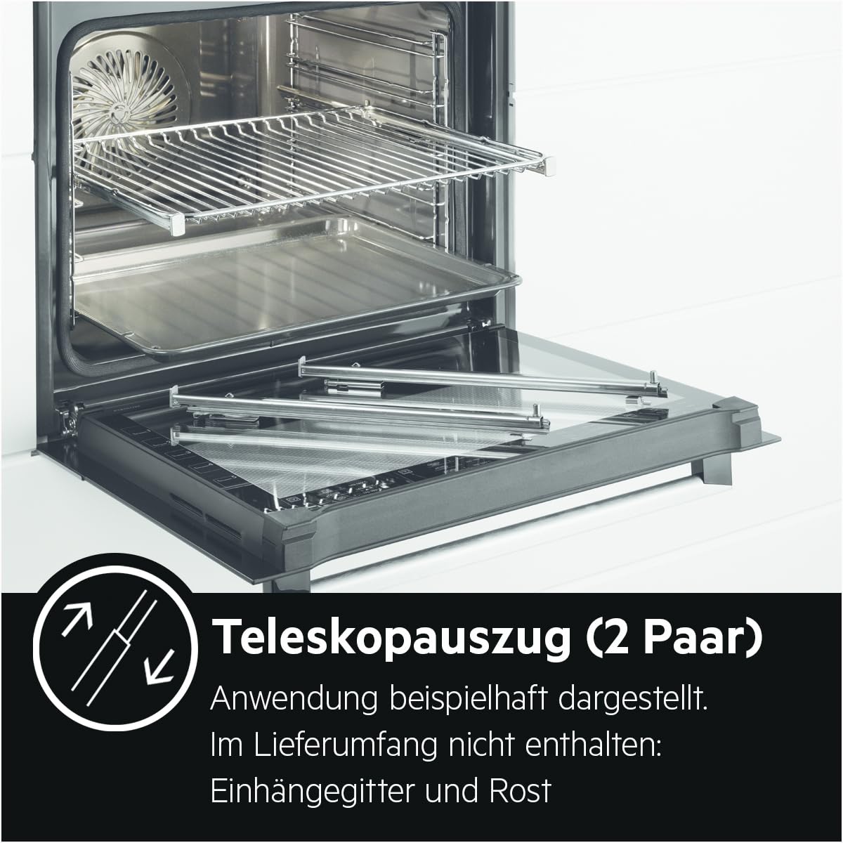 AEG Backauszug 2-fach TR2LV / Sicherheitsstopp