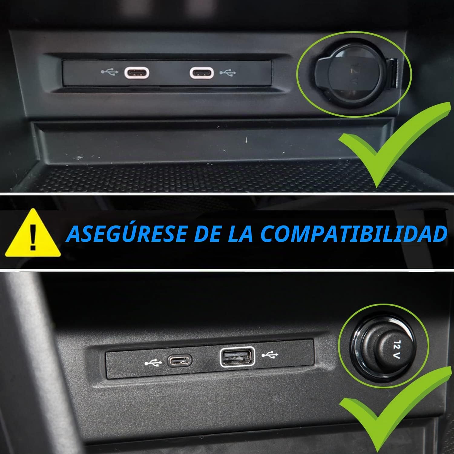 Cargador Inalámbrico Coche para VW Tiguan 2022 2021 2020 2019 2018, 15W Carga Rápida Auto Teléfono Cargador Consola Central Accesorios con Puerto USB QC3.0 para iPhone 12/13 Samsung S22/S21