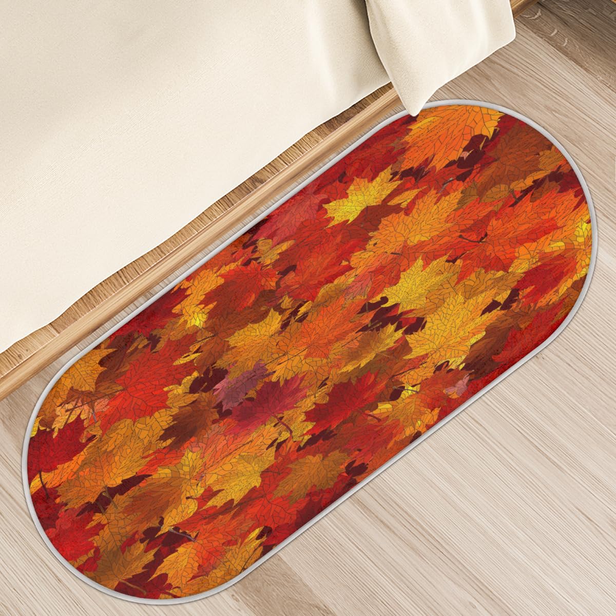 Tapis antidérapant épais et absorbant de 50x120 cm idéal pour sécuriser la salle de bain