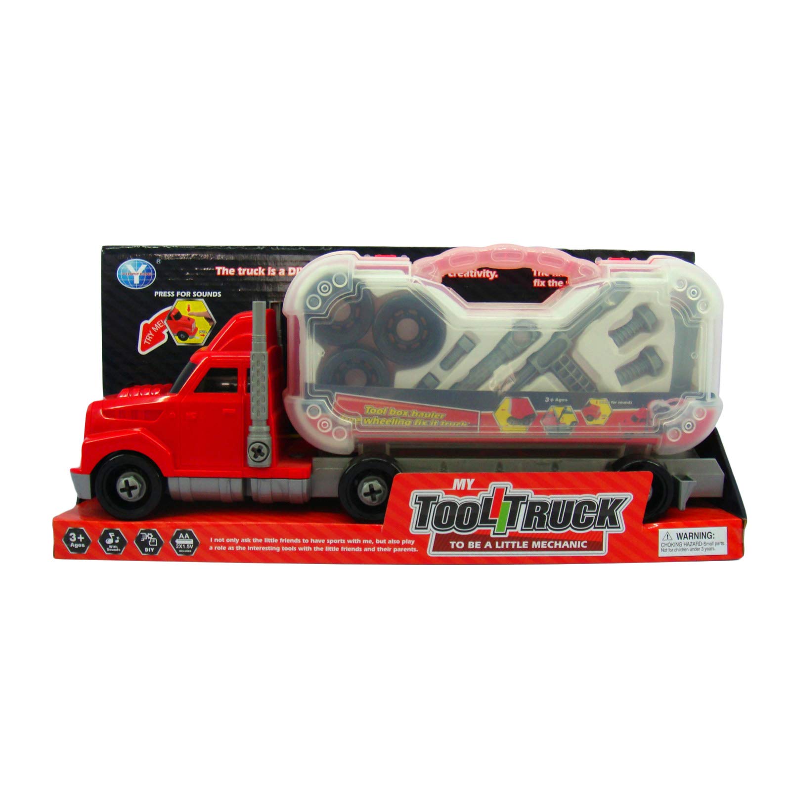 Chamdol Tool Truck Playset - 3 Years and Above