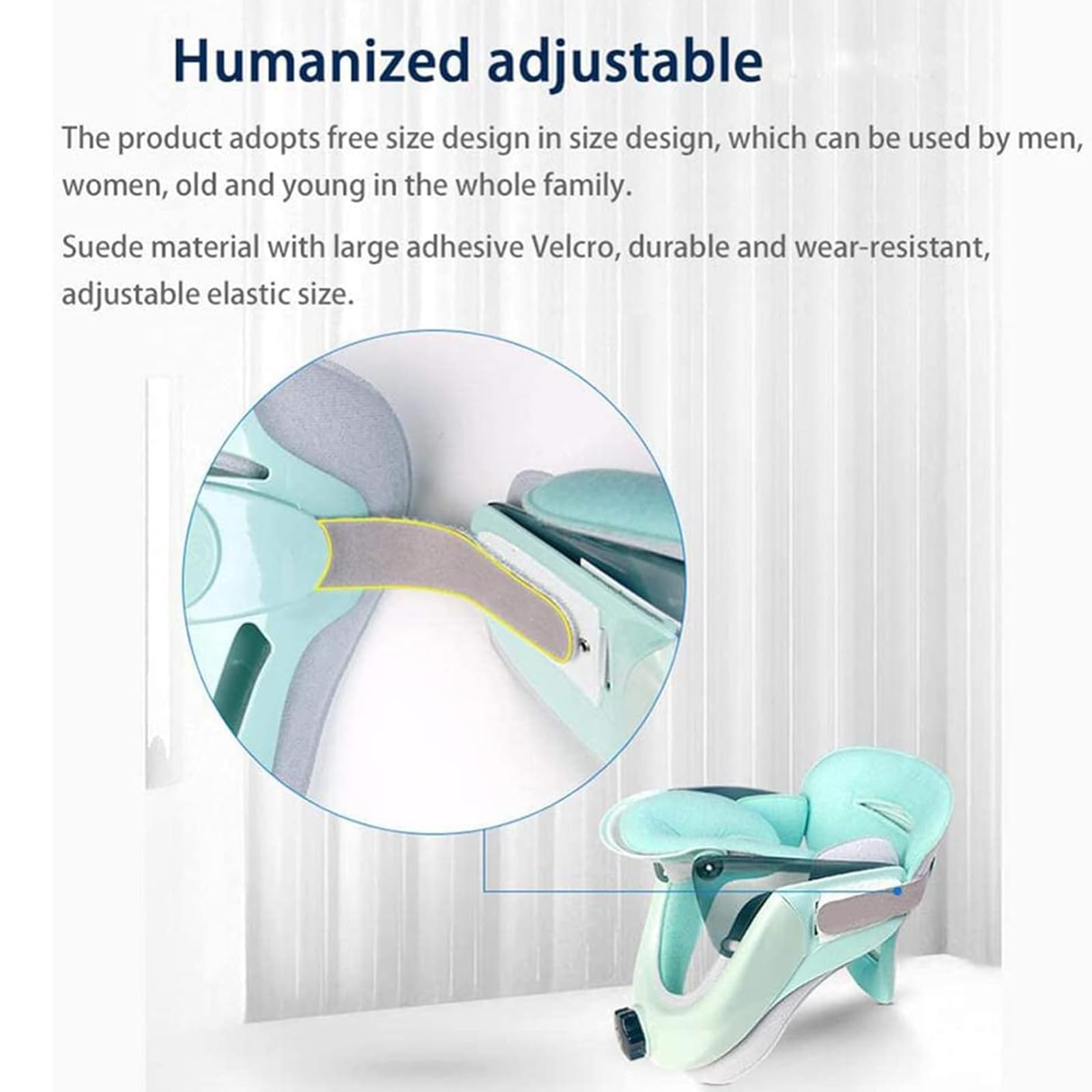NGARY Dispositivo di trazione per Collo cervicale, tutore per Collo Gonfiabile Regolabile, barella per Collo ergonomica con Supporto airbag, per decompressione per alleviare Il Dolore al Collo