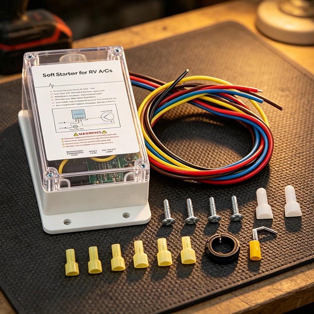 ABS Dustproof RV Soft Starter for 15000 BTU AC