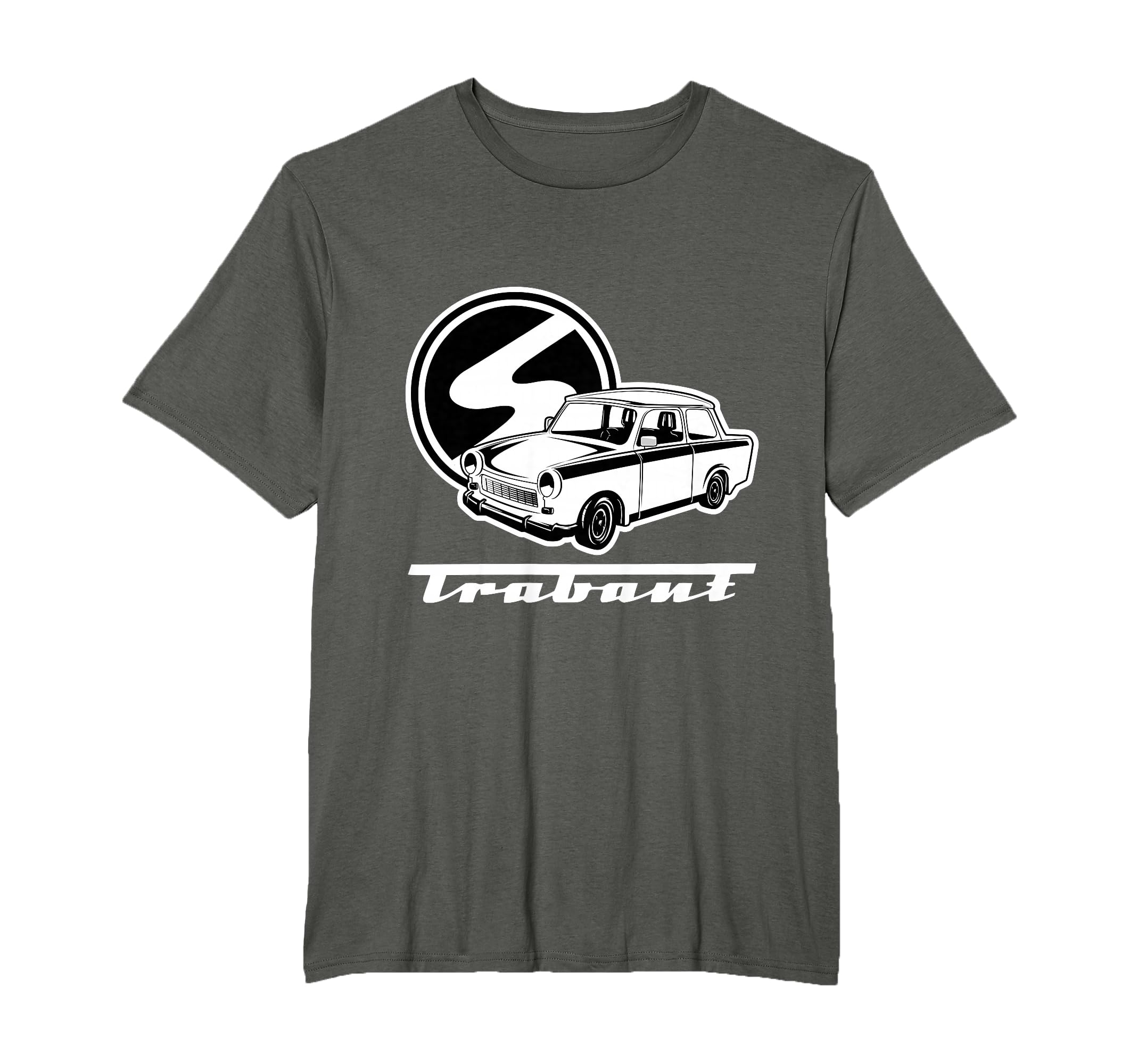 Posavasos DDR Trabant 601 – Montaña Rusa Untercoaster Logoshirt (Cuadrado 10x10 Cm)