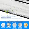 4 spare HEPA filters for Roborock Qrevo S/Qrevo Plus/Qrevo Curv/Qrevo Pro/Qrevo MaxV/Qrevo, Roborock filter, robot vacuum cleaner filter accessory set, spare parts for Roborock