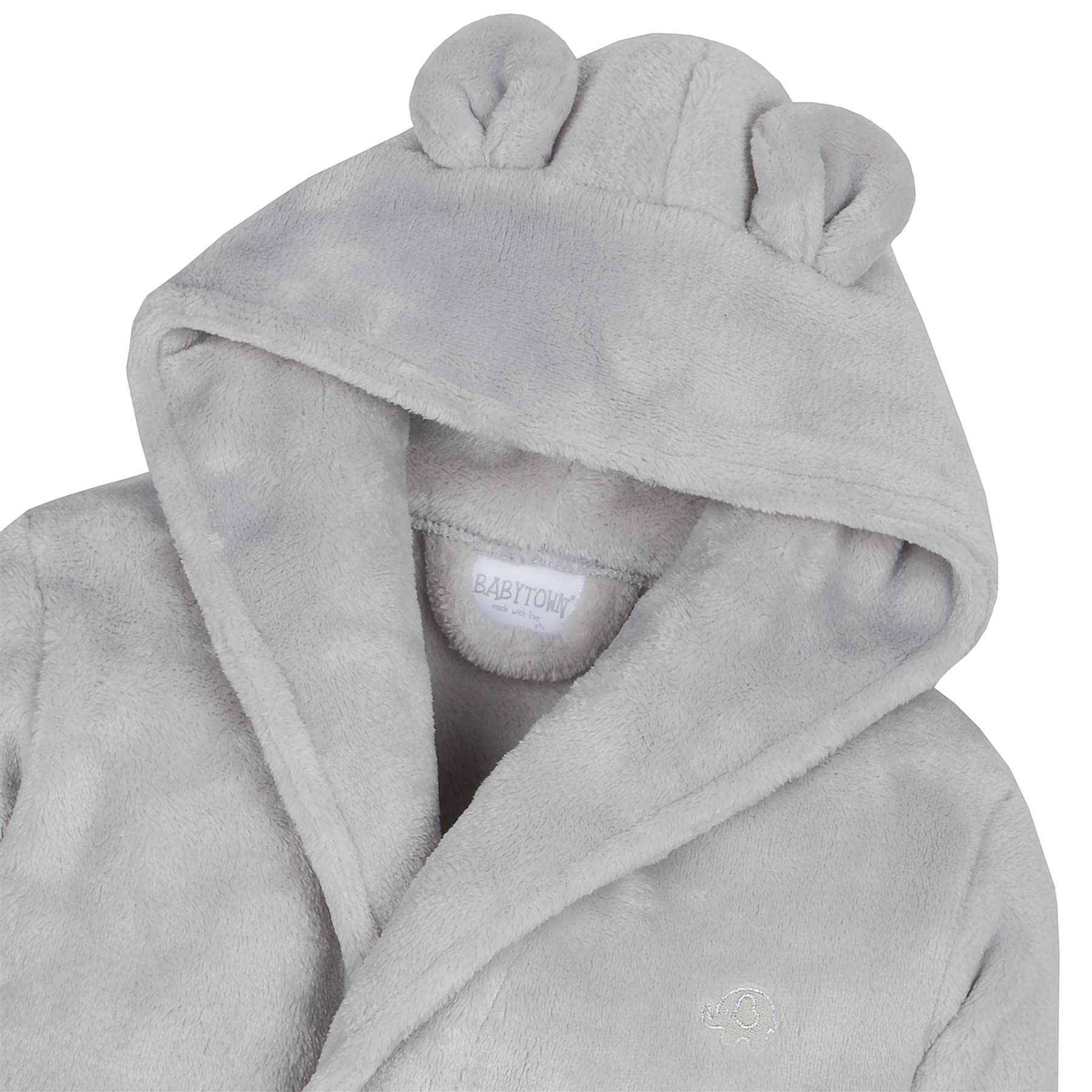 Bata unisex de forro polar suave y cálida para bebé ideal para regalo