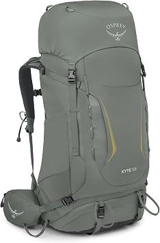 Osprey Kyte 58L Womens Backpacking Backpack, Green WM-L