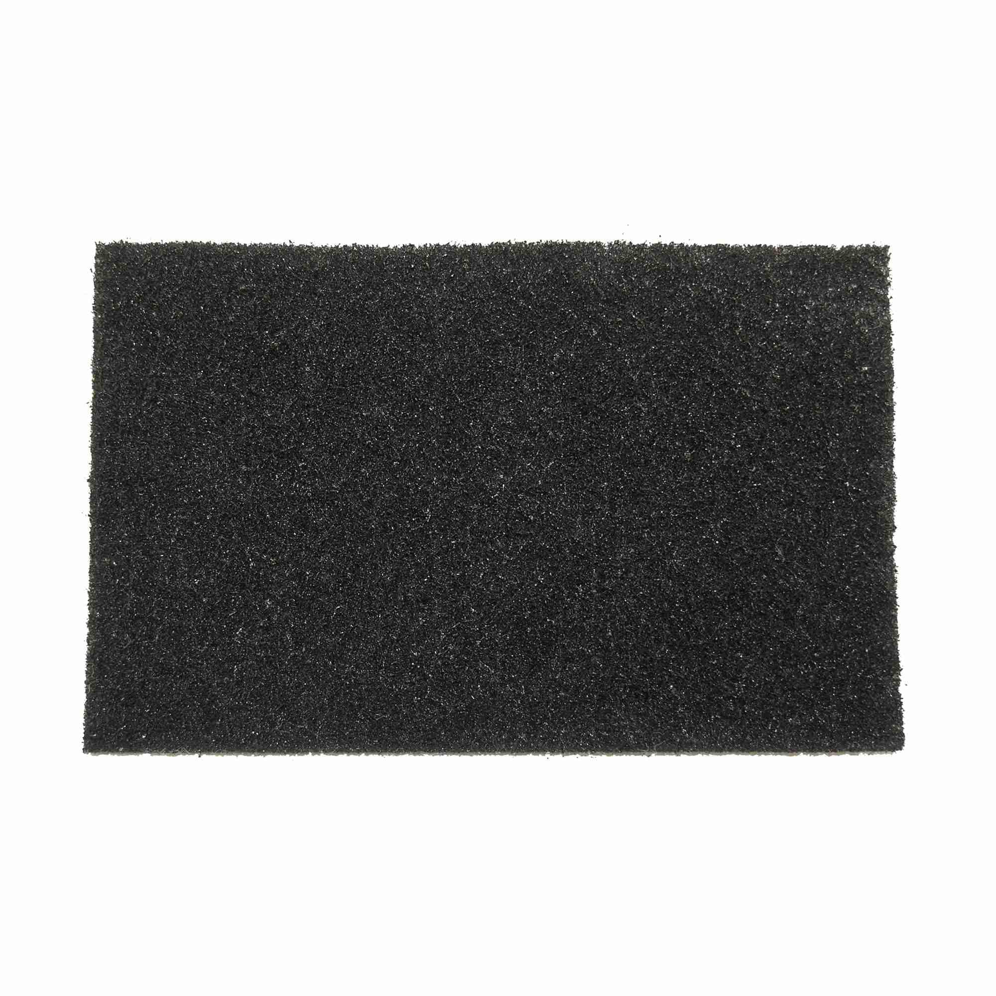 Klingpsor 342857 NPA 500 Bogen und Streifen für Farbe, Lack, Kunststoff, Edelstahl, Schwarz, Medium Feinheitsgrad, 152mm x 229mm, 20 Stück