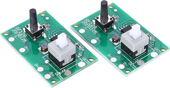 Oumefar Max Stroom 400mA 2 Stuks Solar Lamp String Controller Module 1.2V Printplaat met 8 Modi en Schakelaar voor LED Solar String Lights photo 3