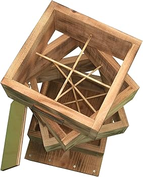 Amazon.co.jp: 日本蜜蜂 日本みつばち 日本ミツバチ 巣箱 重箱式 4段