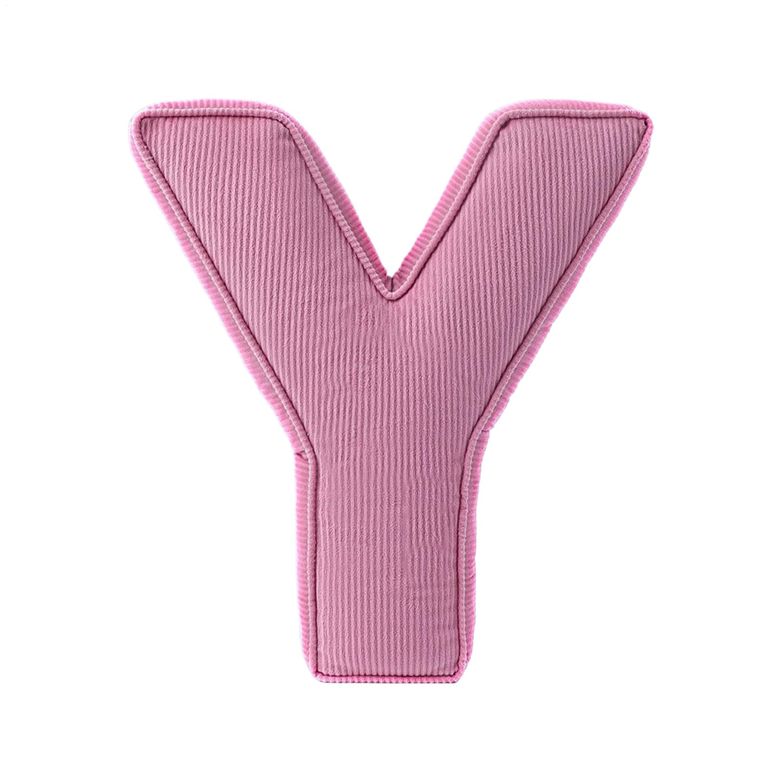 Coussin lettre peluche haut de gamme pour canapé et déco de chambre