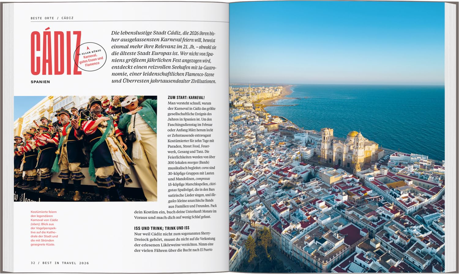 LONELY PLANET Reiseführer Lonely Planet Best in Travel 2026: Die 50 besten Ziele & Reiseerlebnisse für das ganze Jahr
