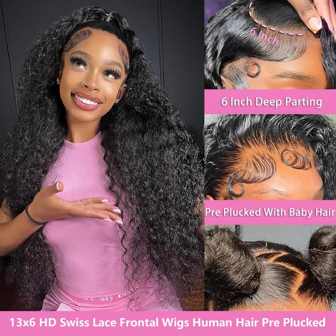 Water Wave HD Lace Wigs Human Hair 4x4 5x5 13x4 13x6 Lace Wigs Bleach Knots Pre Plucked Natural Hairline For Black Women From Galiqueenhairno1, $42