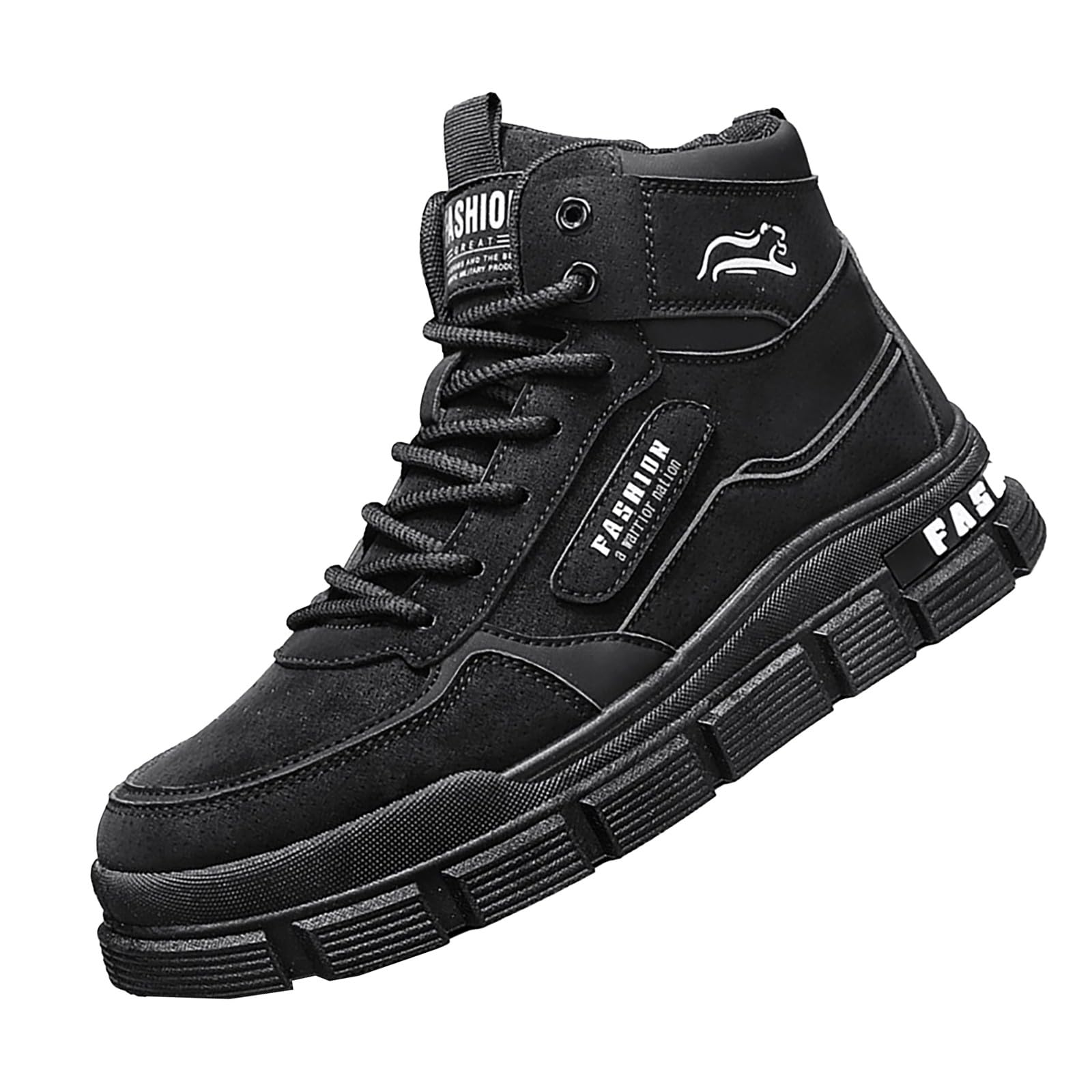 Herren Laufschuhe Mode High Top Sneakers Freestyle Hi-Top Lässig Sportschuhe Freizeitschuhe Wanderschuhe Hoch Turnschuhe Freizeitschuhe Fitness Hohe Schuhe Outdoor Fitnessschuhe
