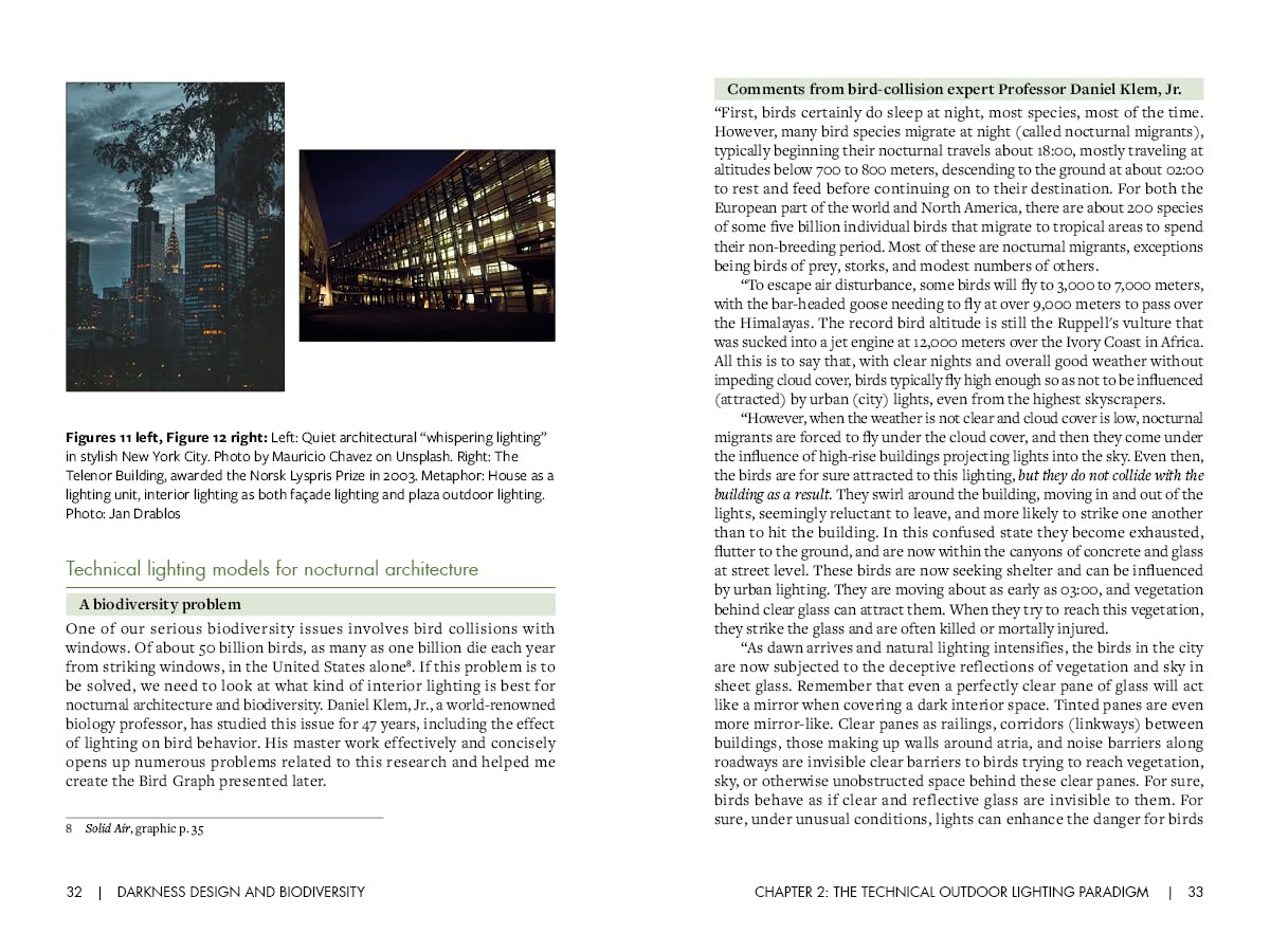 Darkness, Design & Biodiversity: Eliminating Light Pollution in Architecture: A Multidisciplinary and Integrated Approach Towards the Suitable Design of Nocturnal Spaces