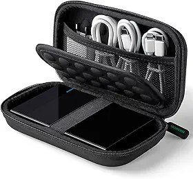 Capa de disco rígido externo UGREEN 2,5 polegadas, para elemento Western Digital WD My Passport, Seagate Expansion Backup, Toshiba 500G 1TB 2TB 3TB 4TB e a maioria dos 13000 10000 mAh