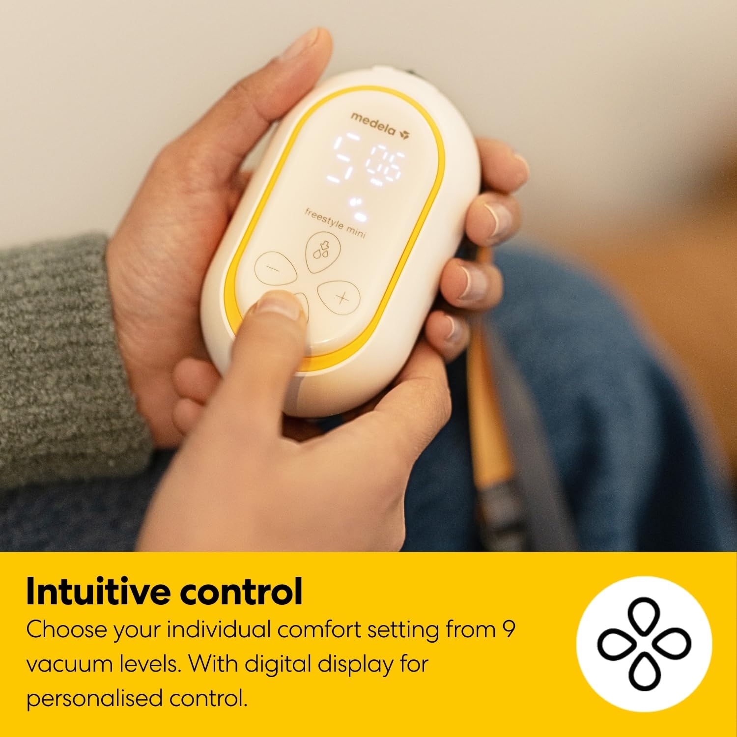 Medela Freestyle Mini Hands-Free Double Electric with Hands-Free Cups & Rechargable Battery. — view 11