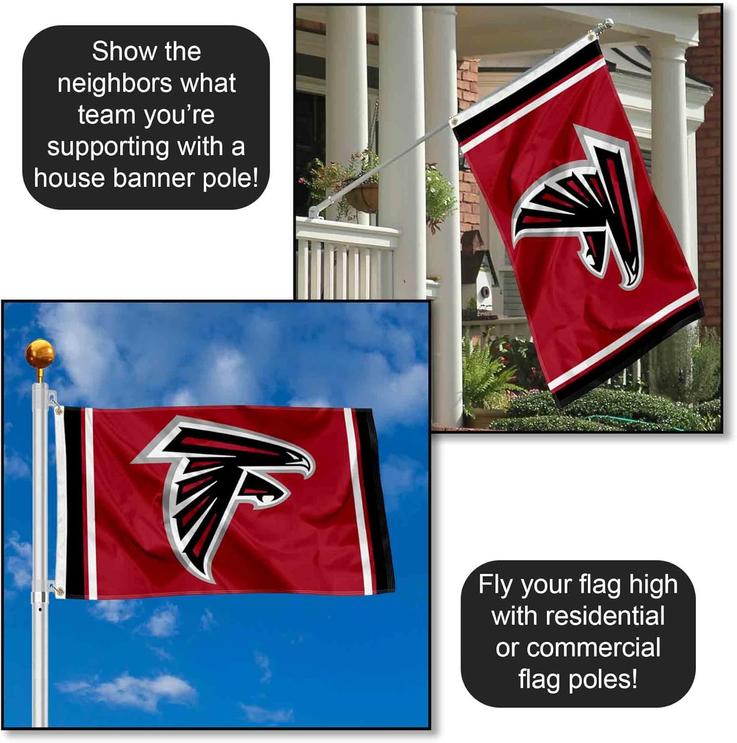 Atlanta Falcons Red Flag - Image 3