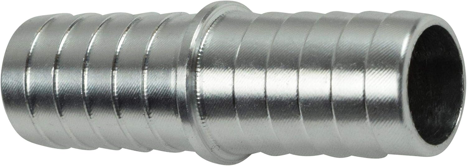 ICT Billet 5/8" to 5/8" Inch Hose Barb Splice Coupler