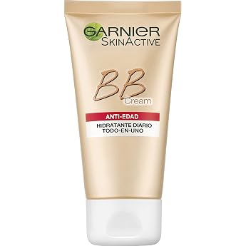 Garnier BB Cream Prodigious Anti-Aging Perfector, Medium, 50 ml | With Pro-Xylane that Corrects Wrinkles and Firms Skin, Mine