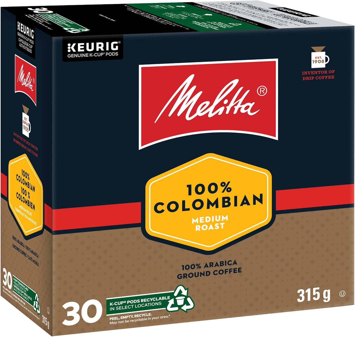 Colombian Medium Roast K-Cup Pods 30 Ct 