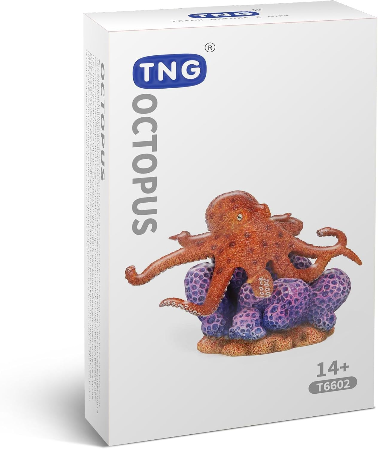 TNG Marine Animal Model Octopus Figure Collection Home Decor Gift