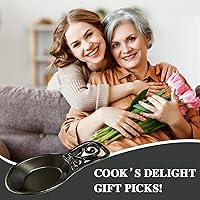 Vista 7 de JOGREFUL Soporte de cuchara de hierro fundido para cocinar/estufa/encimera de cocina, soporte de utensilios resistente al calor para cucharas