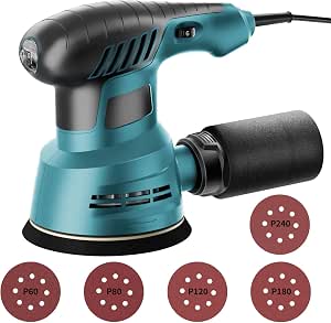 YOIbuy PRO 充電式 125mm ランダムサンダー 1台3役 B8【中古品】YOIbuy PRO