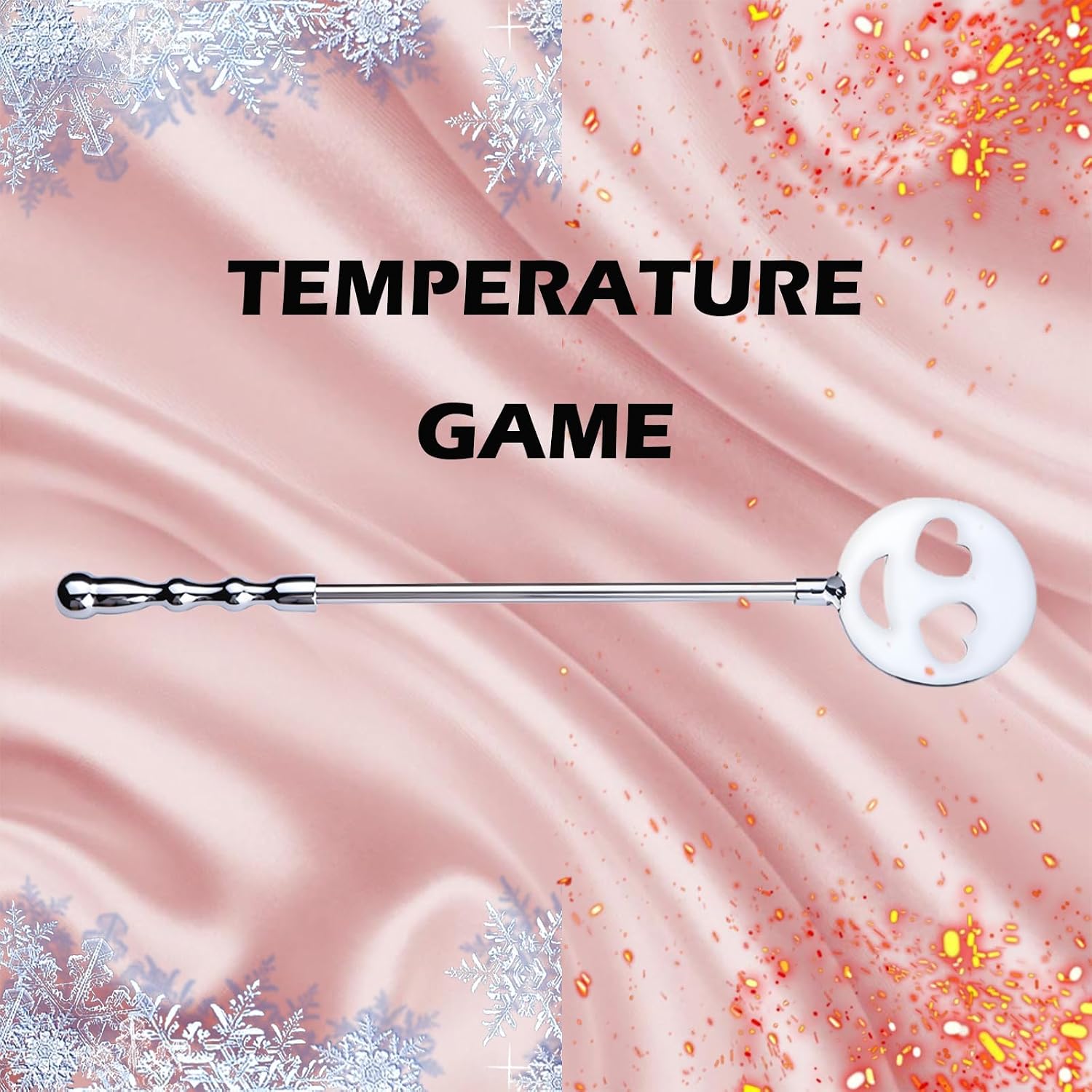 Metal BDSM Paddle Stainless Steel Spanking Paddle for S&M Impact Play | Smooth stainless steel spanking machine sex toys -S&M whips comfortable handle BDSM cane tools spanking scipline & Roleplay