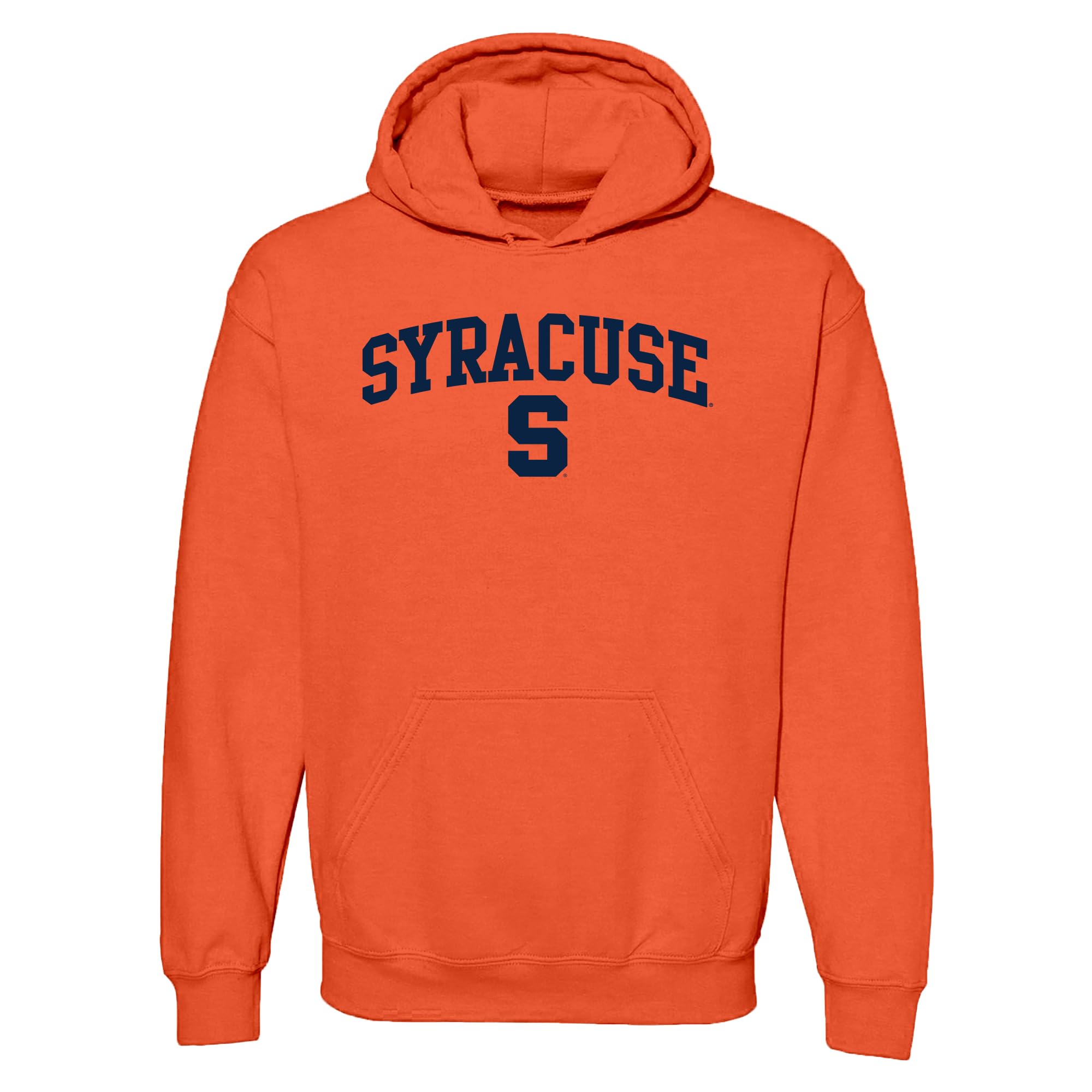UGP Campus Apparel NCAA Officially licensed College - University Team Color Arch Logo Hoodie, Syracuse Oranges Orange, S โ image 1