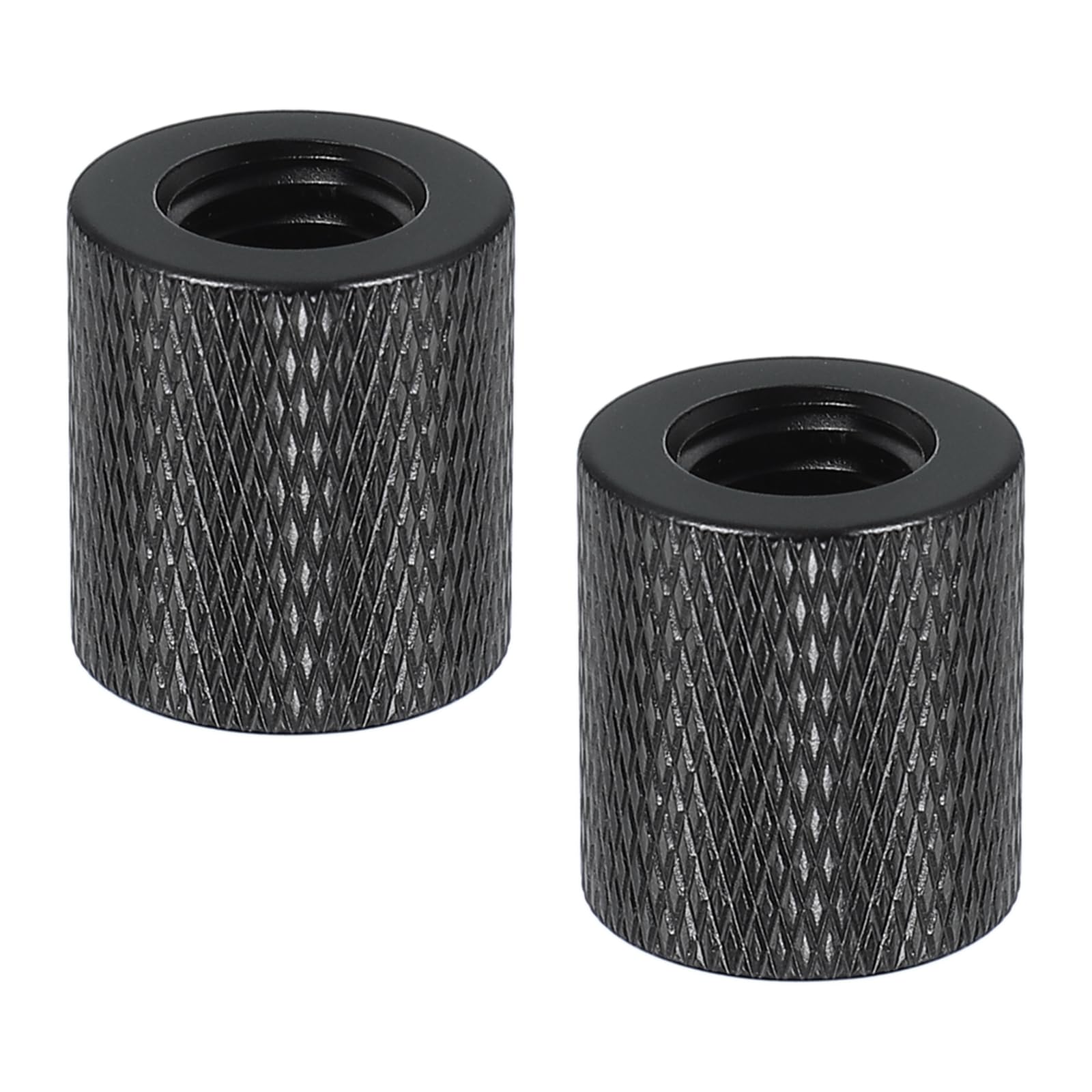 PATIKIL Tripod Screw Adapter 3/8" Female to 3/8" Female, 2 Pcs Tripod Nut Connectors Camera Mount Screw Camera Double Head Converter for Microphone Holder Magic Arms Accessories
