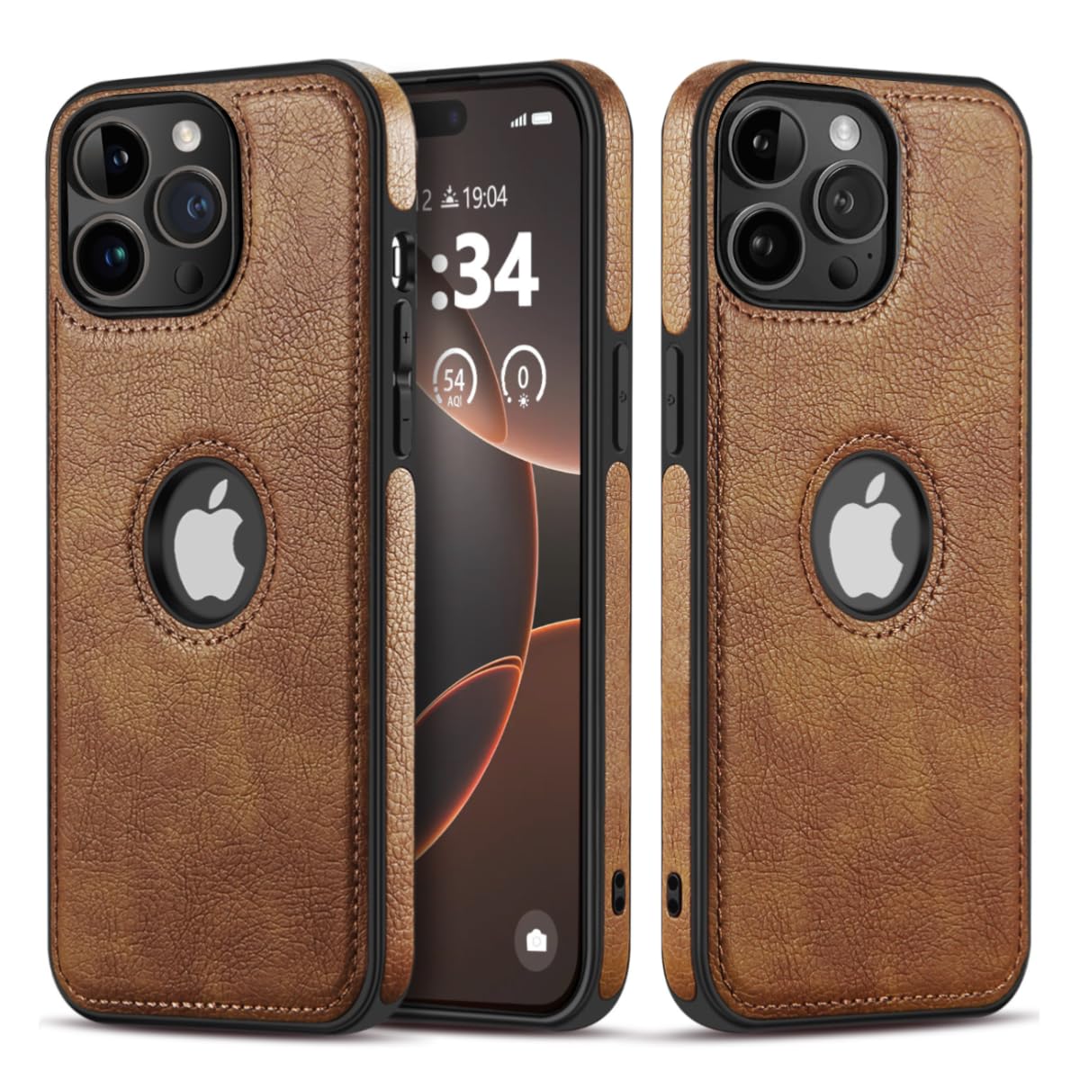 DOGODON Design Compatible with iPhone 11 Pro Case Luxury Leather Business Vintage Slim Non-Slip Soft Grip Shockproof Protective Cover (2019) 5.8 Inch