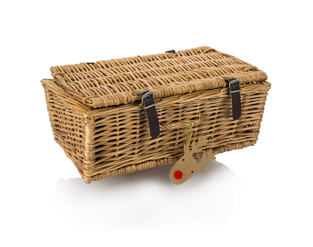 Polgri Lote Regalo Cesta de Mimbre