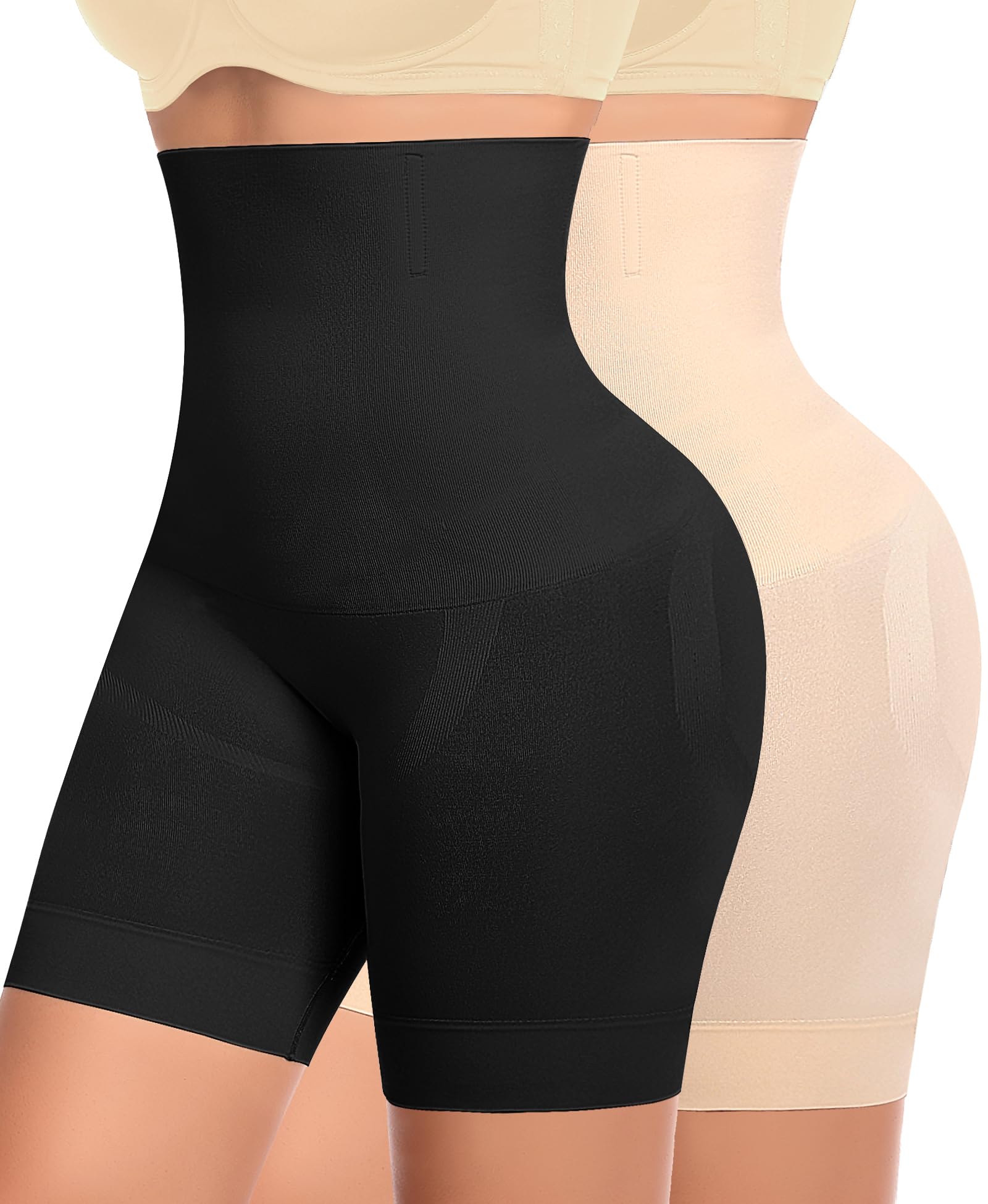 YARRCO Braga Fajas Reductoras Mujer Abdomen Faja Reductora Adelgazante Faja Pantalon Sin Costuras Moldeador Braga Postparto Vientre Plano Cintura Alta Invisible Control de Barriga