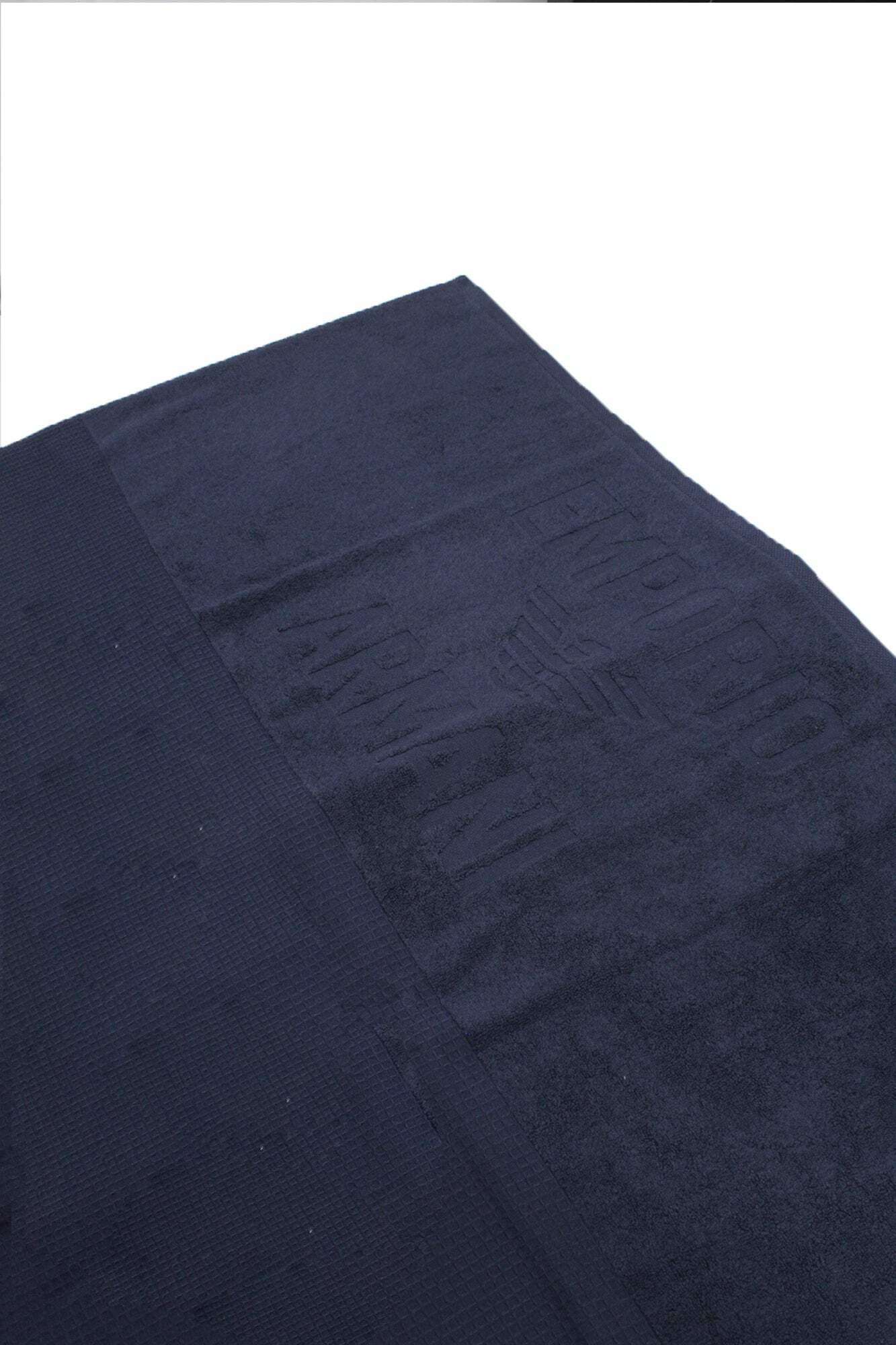Emporio Armani Towel Beachwear, Navy Blue, Telo Spugna, 170 * 100