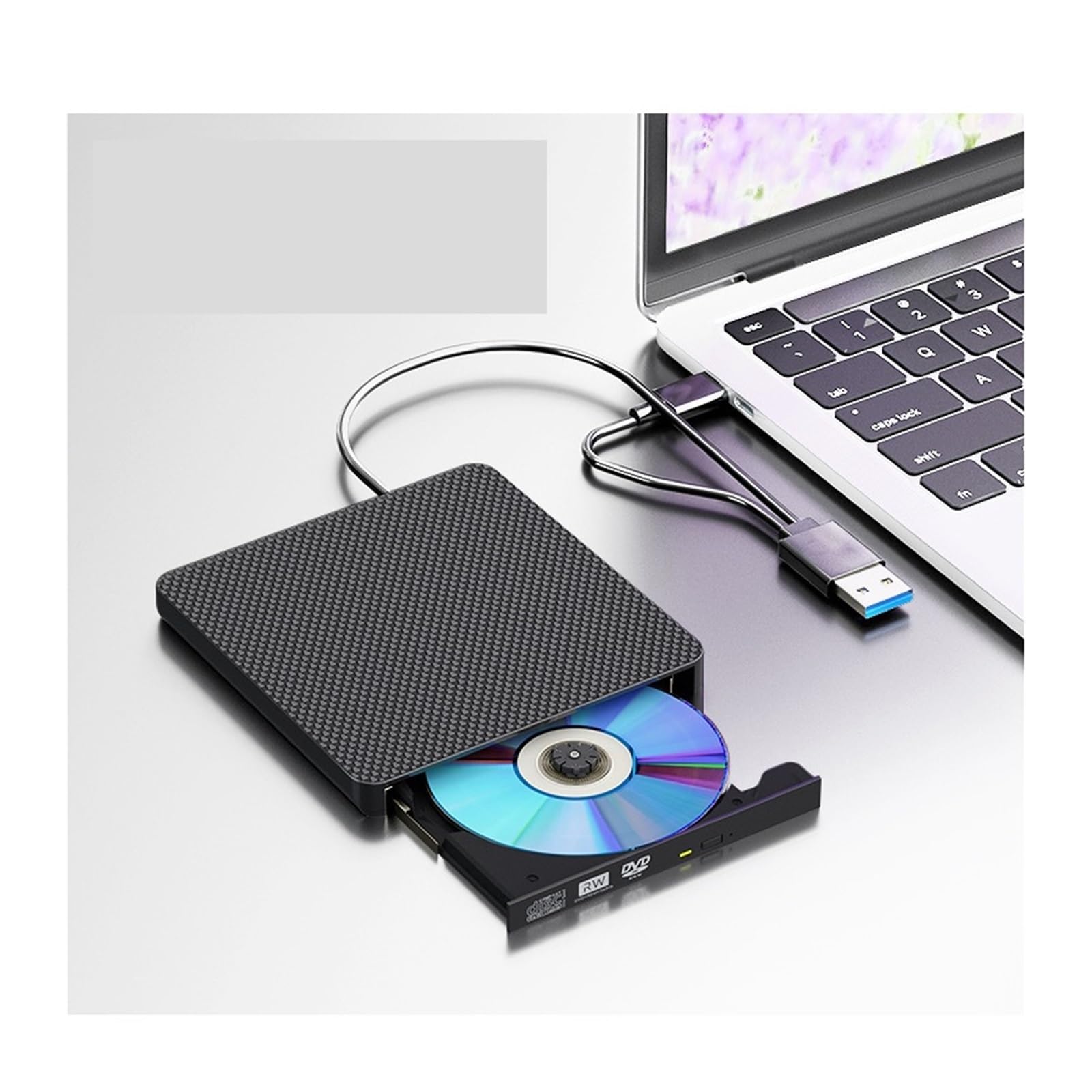 Zewnętrzny Napęd Optyczny Nagrywarka DVD Zewnętrzny Mobilny Napęd Optyczny Typu Plug And Play Port Hdmi1080p