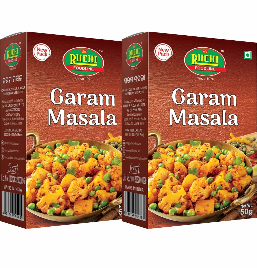 RUCHI Garam Masala 50gm(Pack of 2)