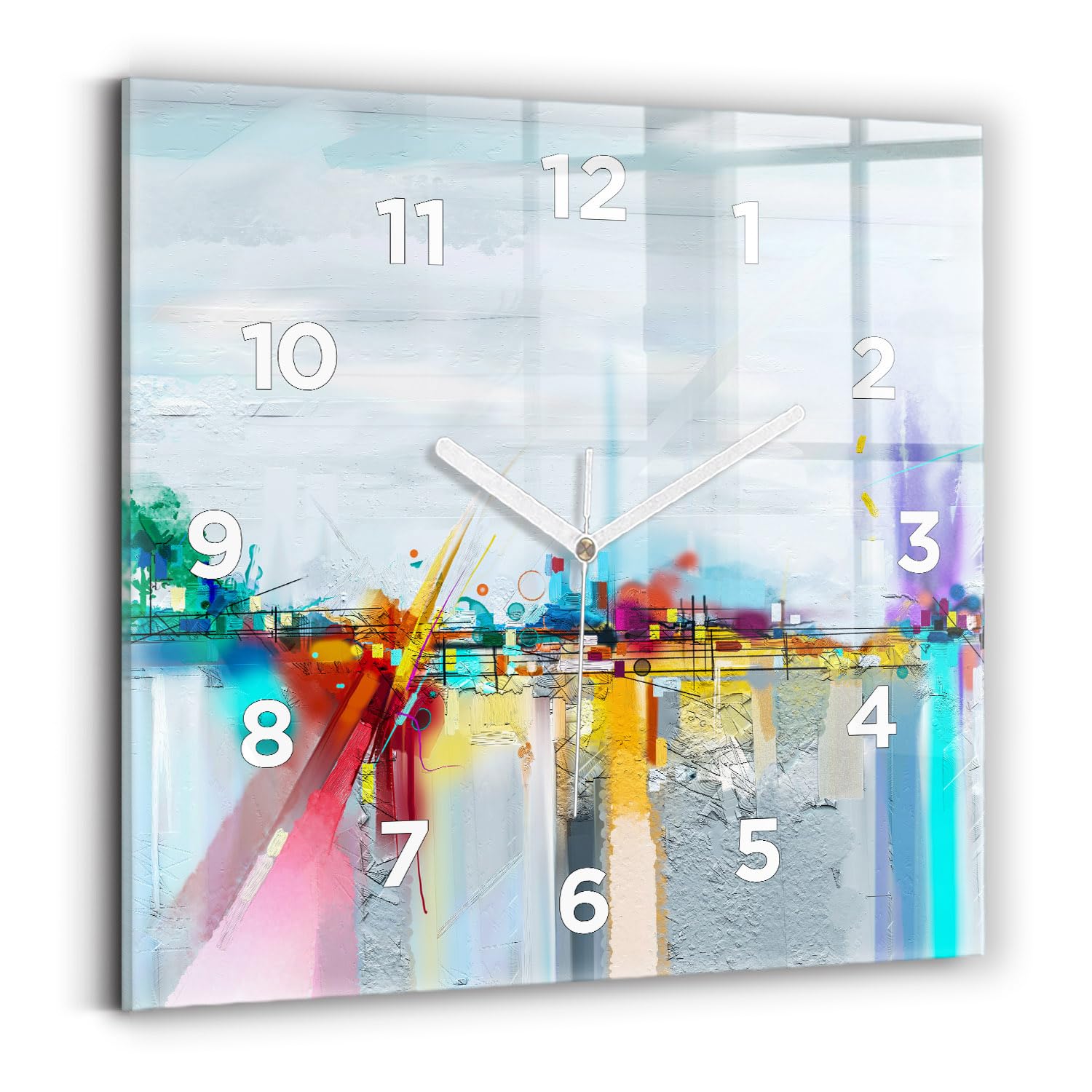 Horloge murale silencieuse Wallfluent pour stopper le tic-tac dans votre chambre ou bureau