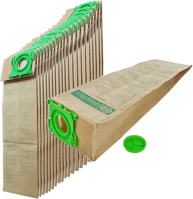 Genuine SEBO dust bags x 20 - Amazing value 20 pack of SEBO GENUINE dust bags from a SEBO dealer