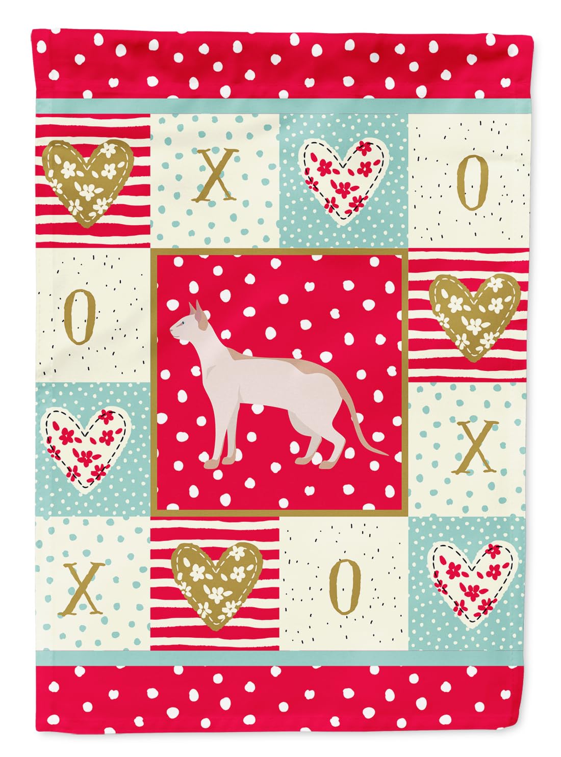 Drapeau de jardin Chat Colorpoint Shorthair pour afficher votre amour des chats