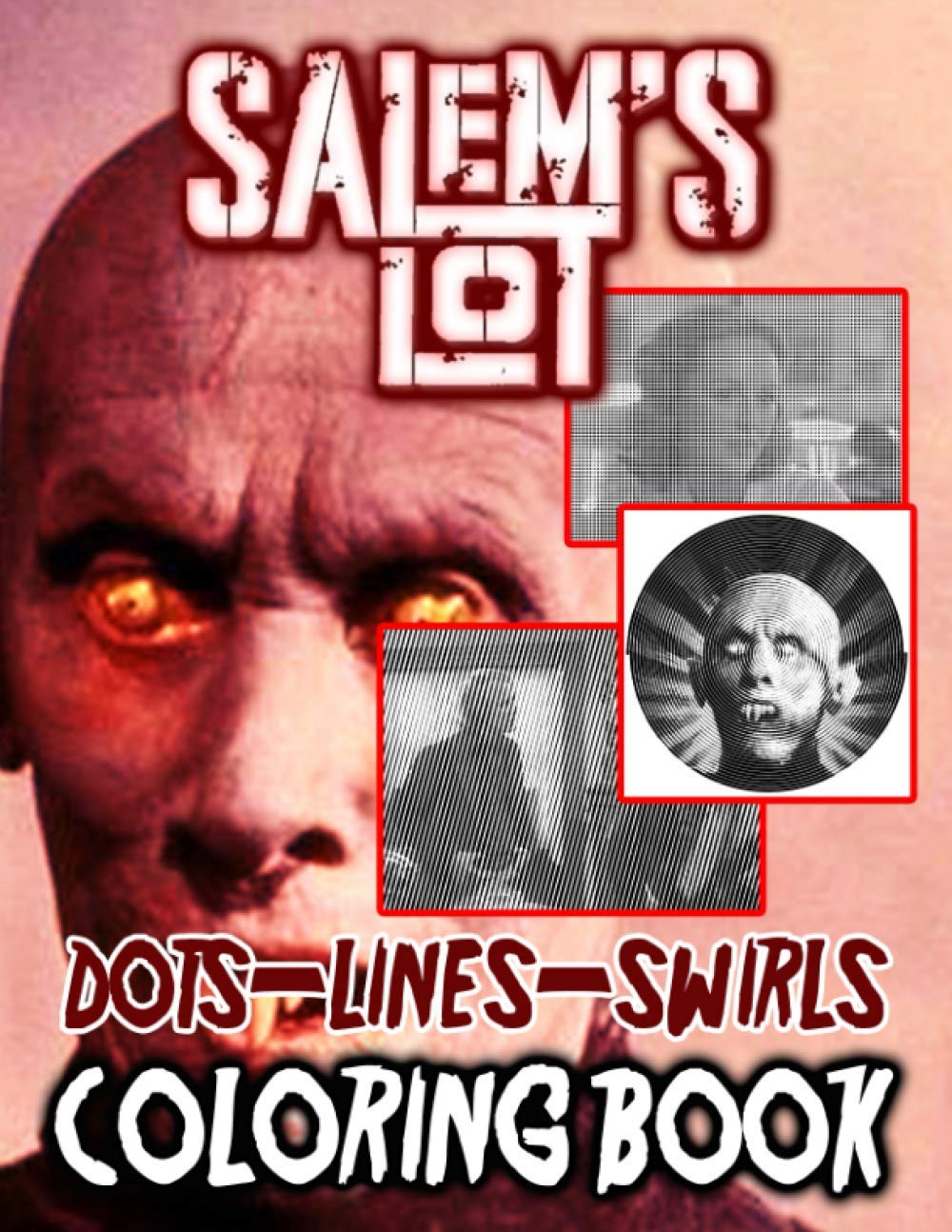 Salems Lot Dots Lines Swirls Coloring Book: Exclusive Salems Lot Swirls-Dots-Diagonal Activity Books For Adults, Teenagers