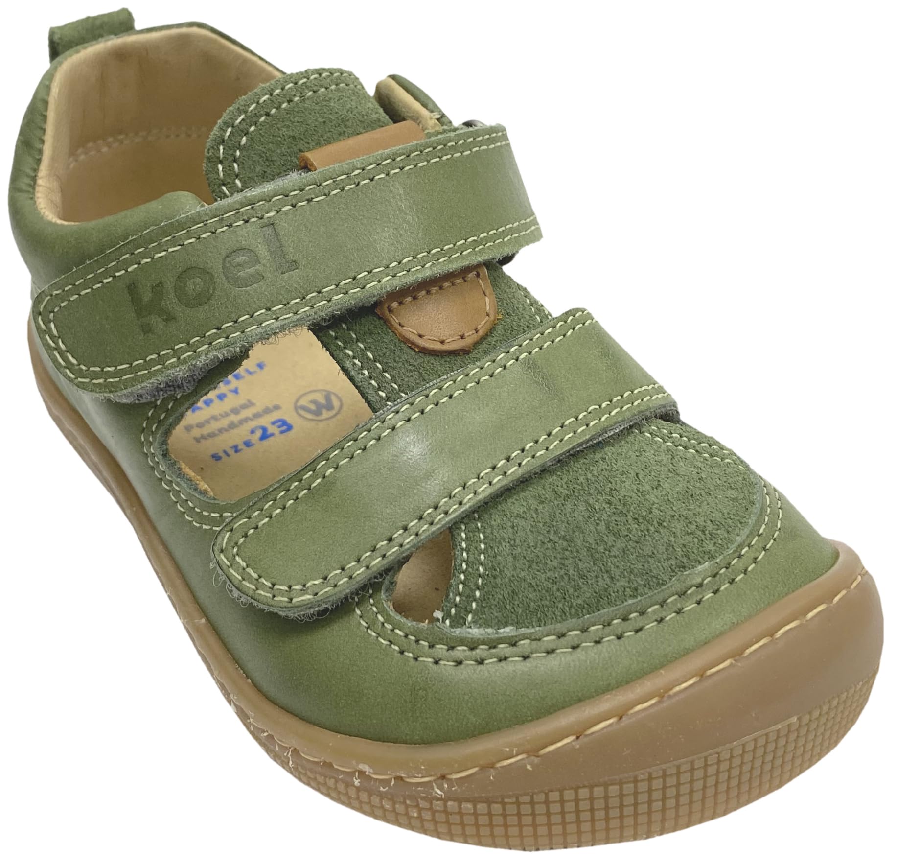 KOEL Kato 07W004.101 - Sandalias de piel para pies descalzos (extra anchos)