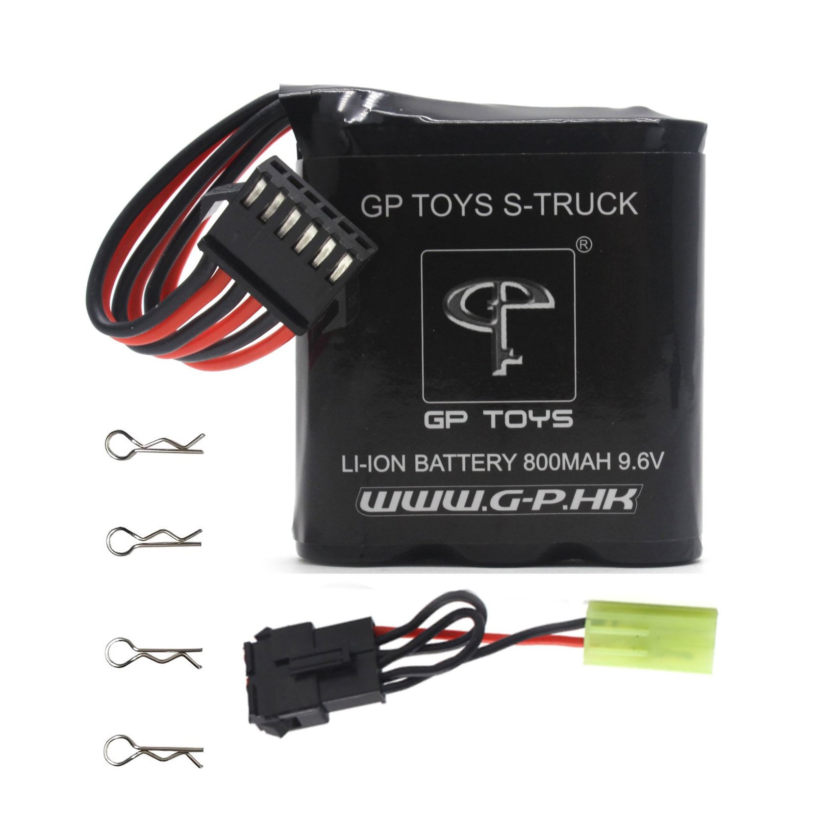 Hosim RC Cars 800mAh Li-ion Rechargeable Battery for GPTOYS S911 S912 RC Cars High Speed Truck Accessory Supplies